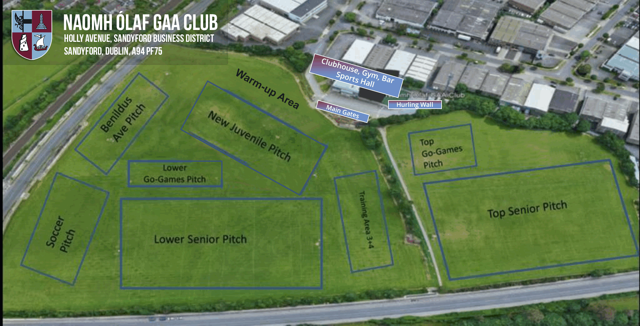 Naomh Ólaf Club Grounds & Pitches